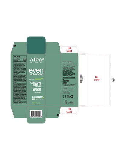 Tube Label (Alba Even Advanced Sea Moss Moisturizer Spf15 Tube Label)